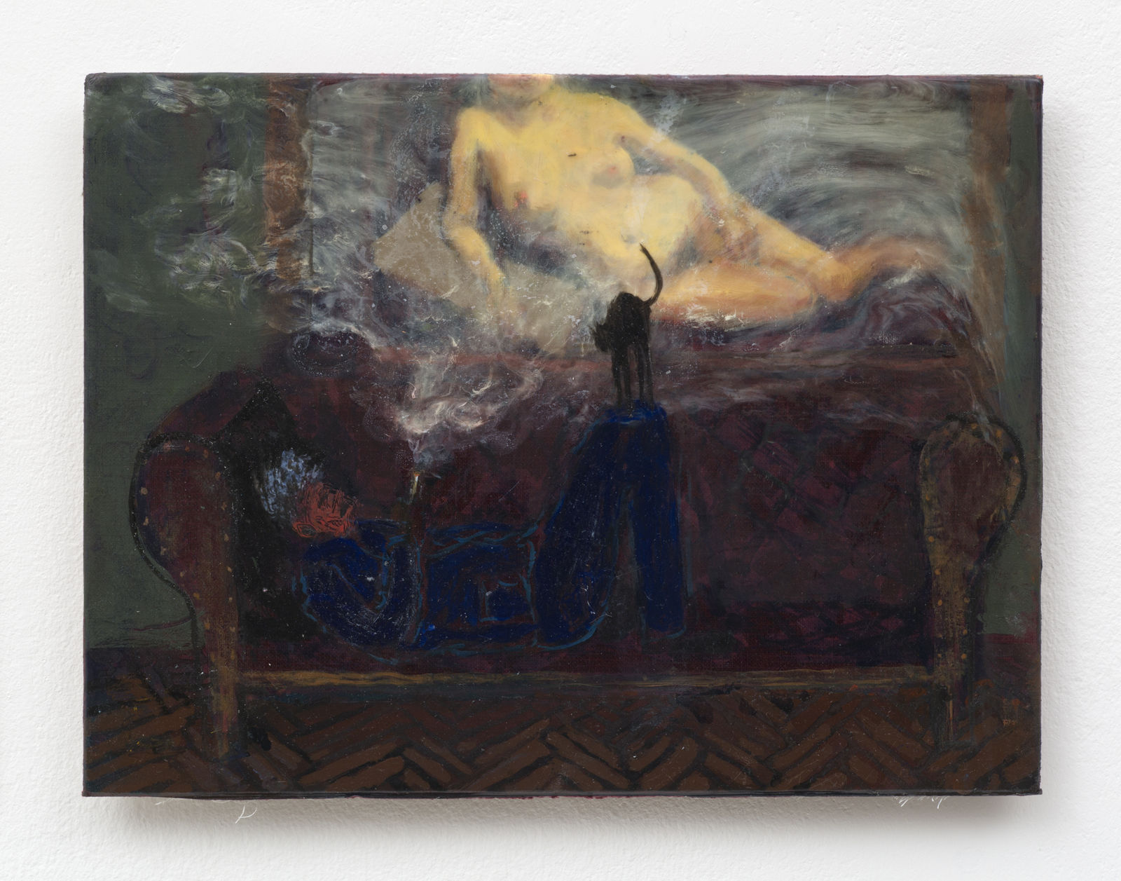 Andrew Cranston, Tubes of Joy (Smoking and Painting)