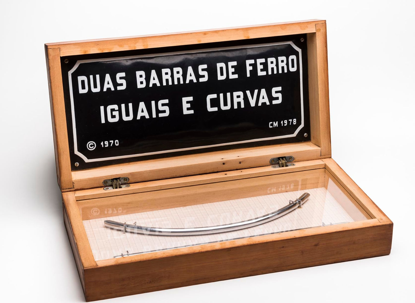Cildo Meireles, Para ser curvado com os olhos [To be bent with the eyes], 1970/1978
