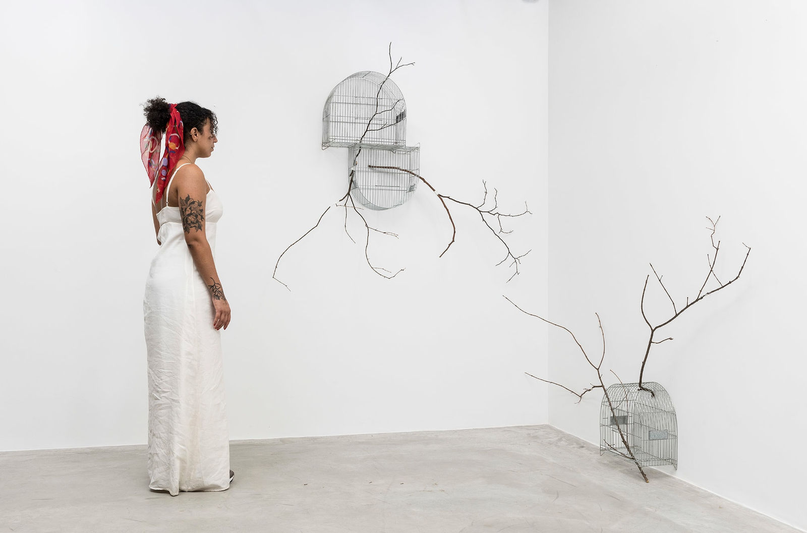 Isadora Soares Belletti, Experimentos para uma estação de cura (autorretrato) [Experiments for a healing station (self-portrait)], 2023/2025