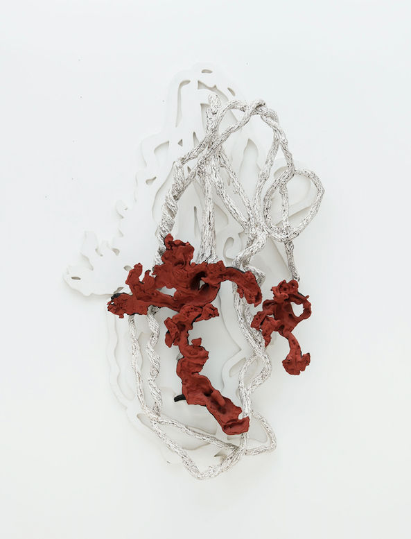 Frans Krajcberg, Relevo vermelho, sem data [undated]