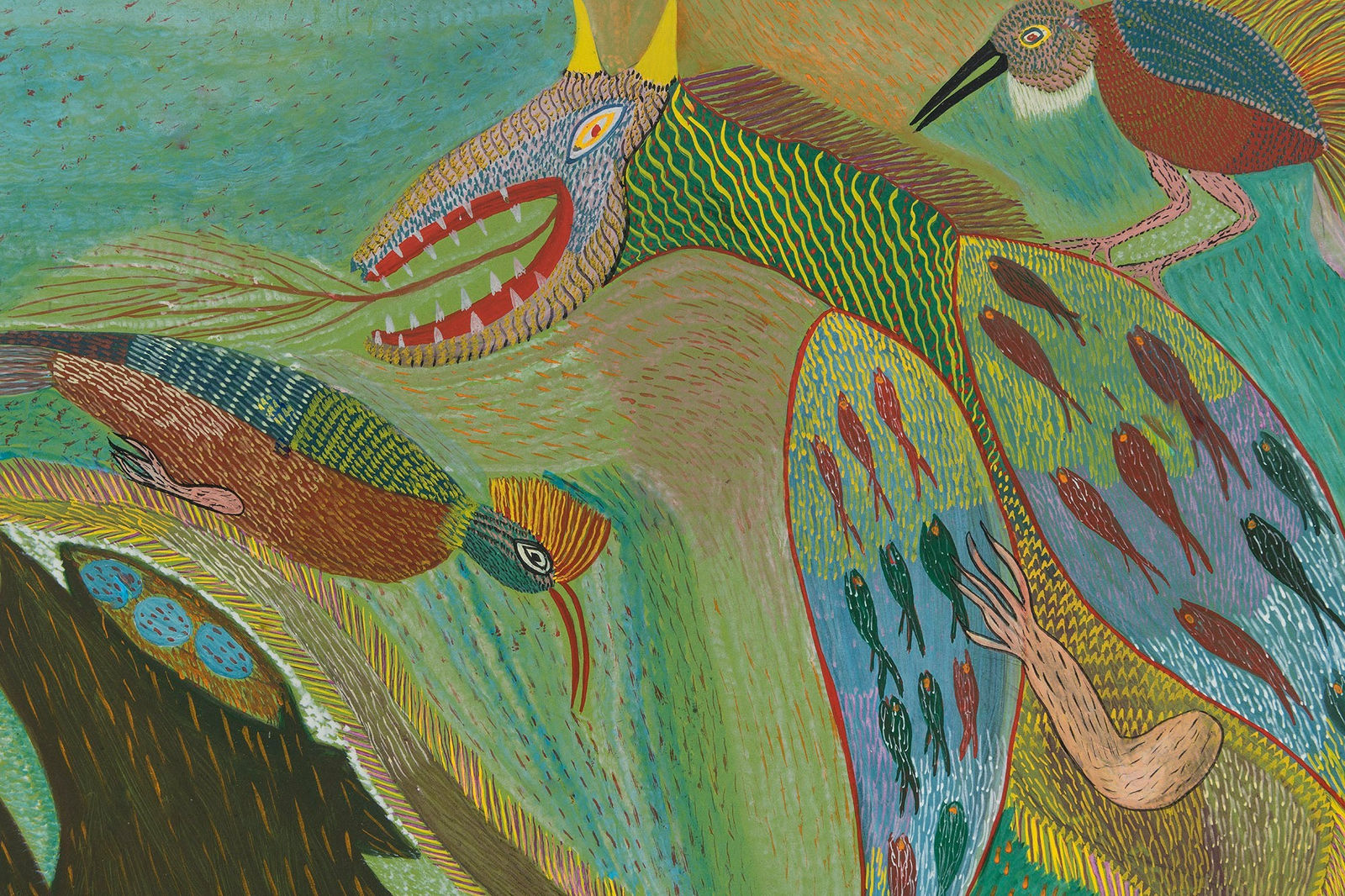 Chico da Silva (Francisco Domingos da Silva), Sem título [Untitled], década de 1960 [1960s]