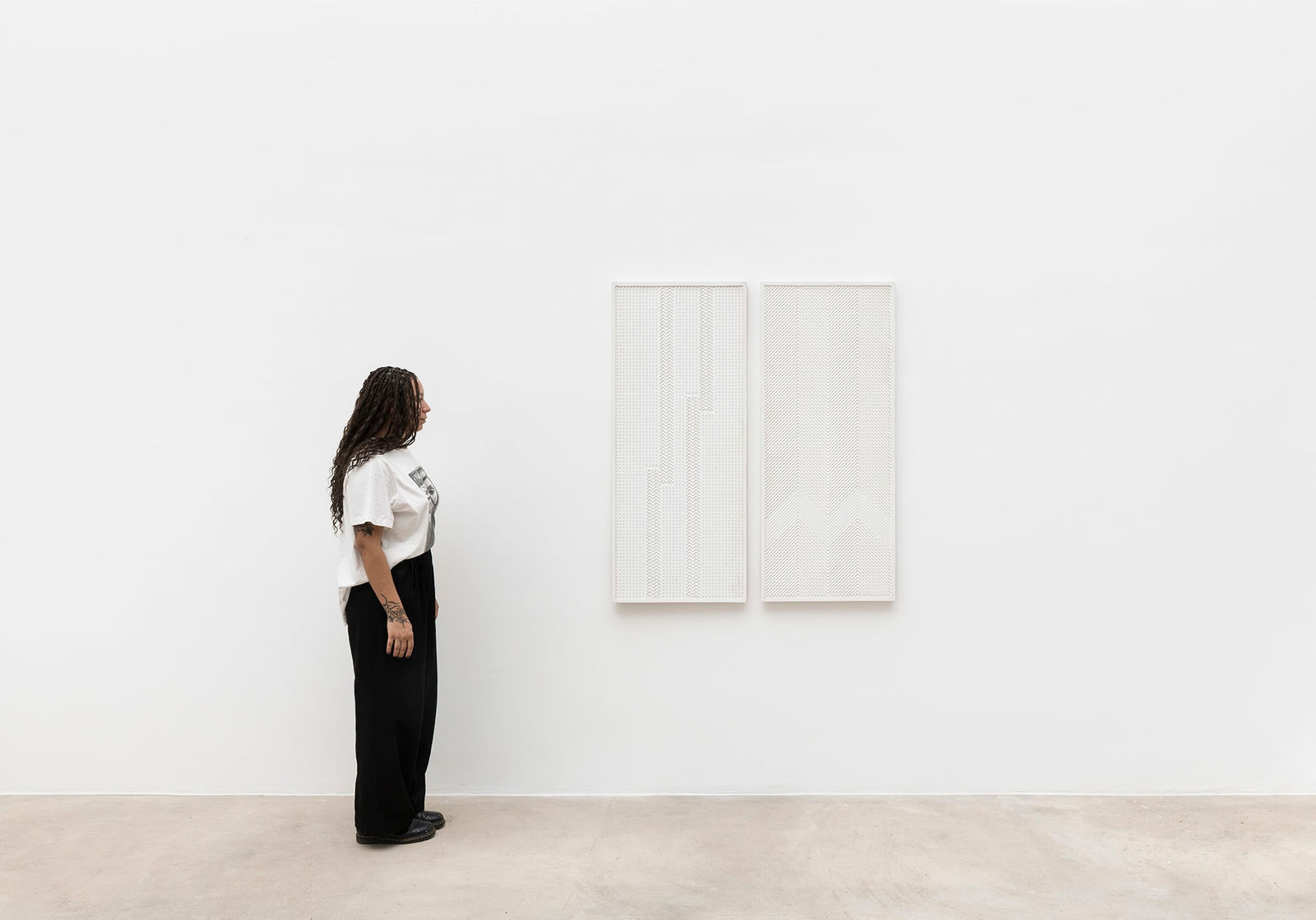 Heloísa Juaçaba, Sem título [Untitled], da série [from the series] Relevo Branco sobre Branco, década de 1980 [1980s]