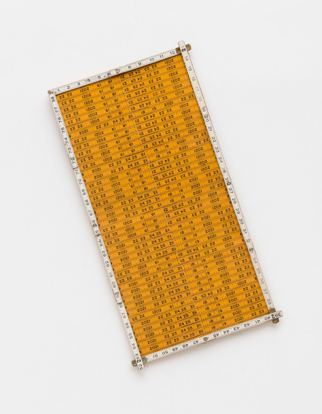 Cildo Meireles, Metros [Meters] - I, 1977/1992