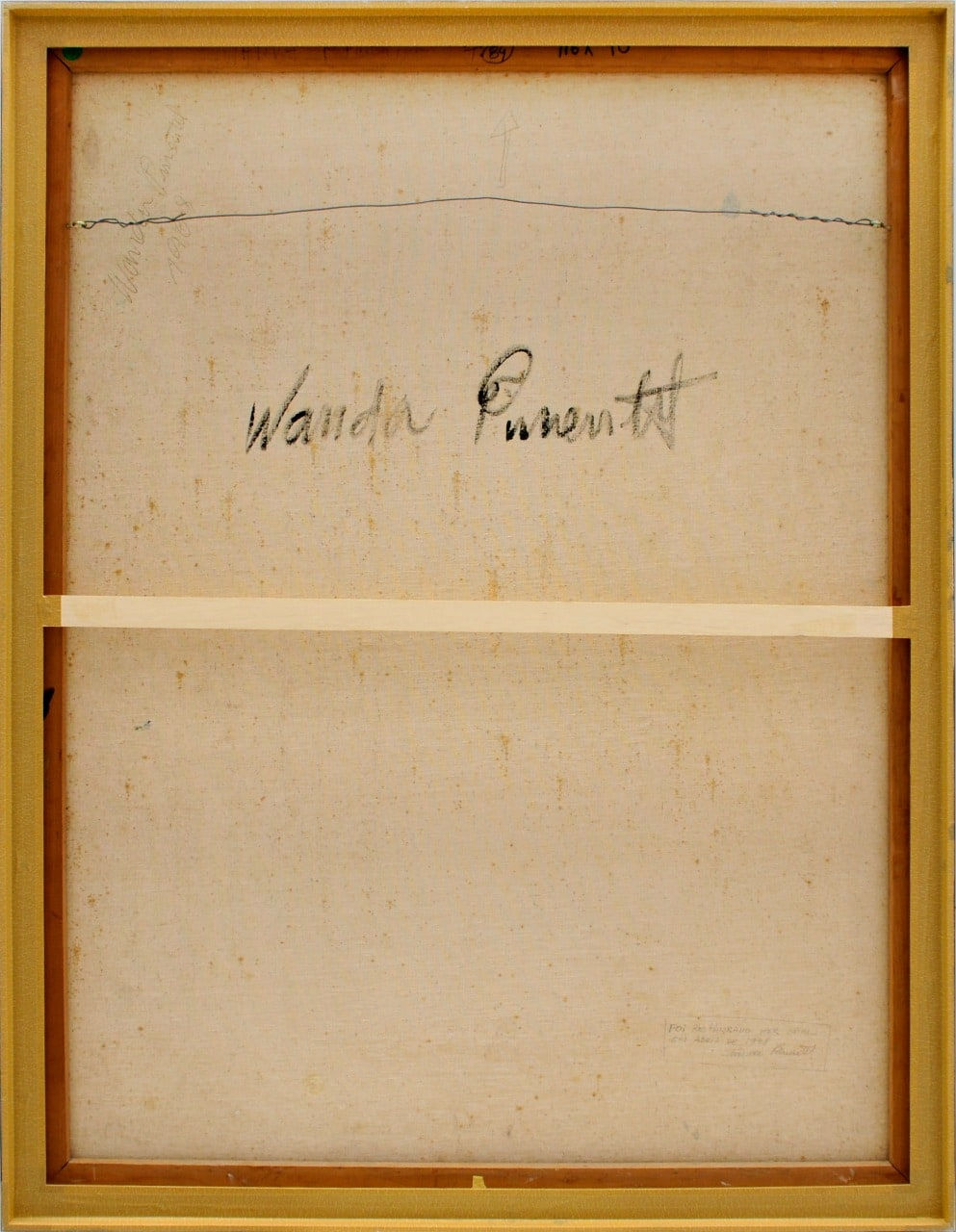 Wanda Pimentel, Sem título da série Envolvimento [Untitled from the Entanglement series], 1968