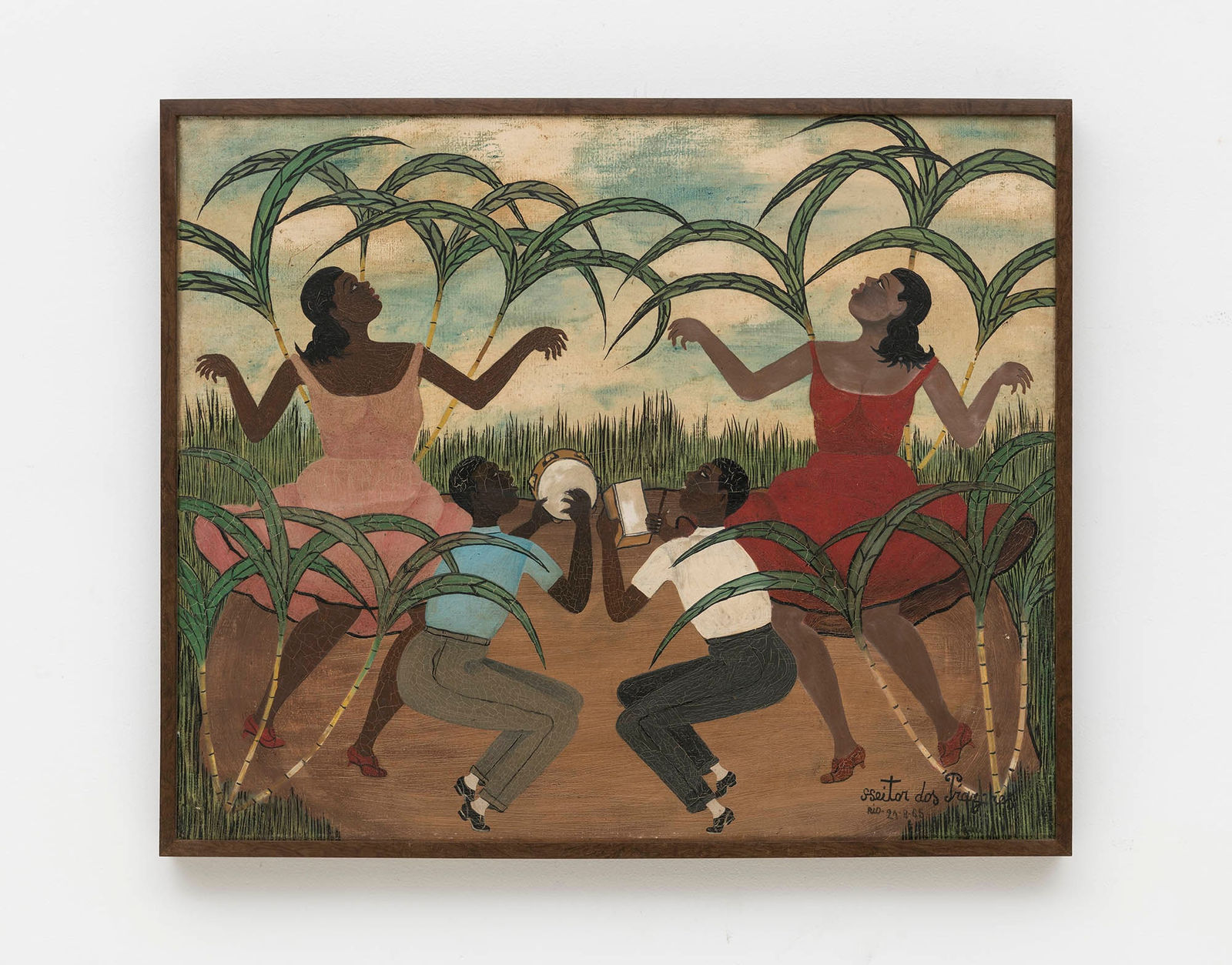 Heitor dos Prazeres, Sambistas no canavial, 1965