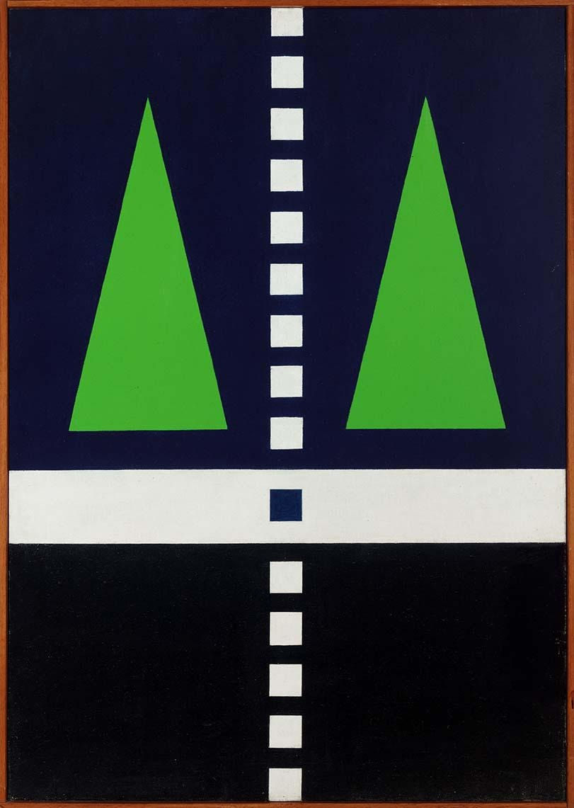 Rubem Valentim, Composição I, 1961