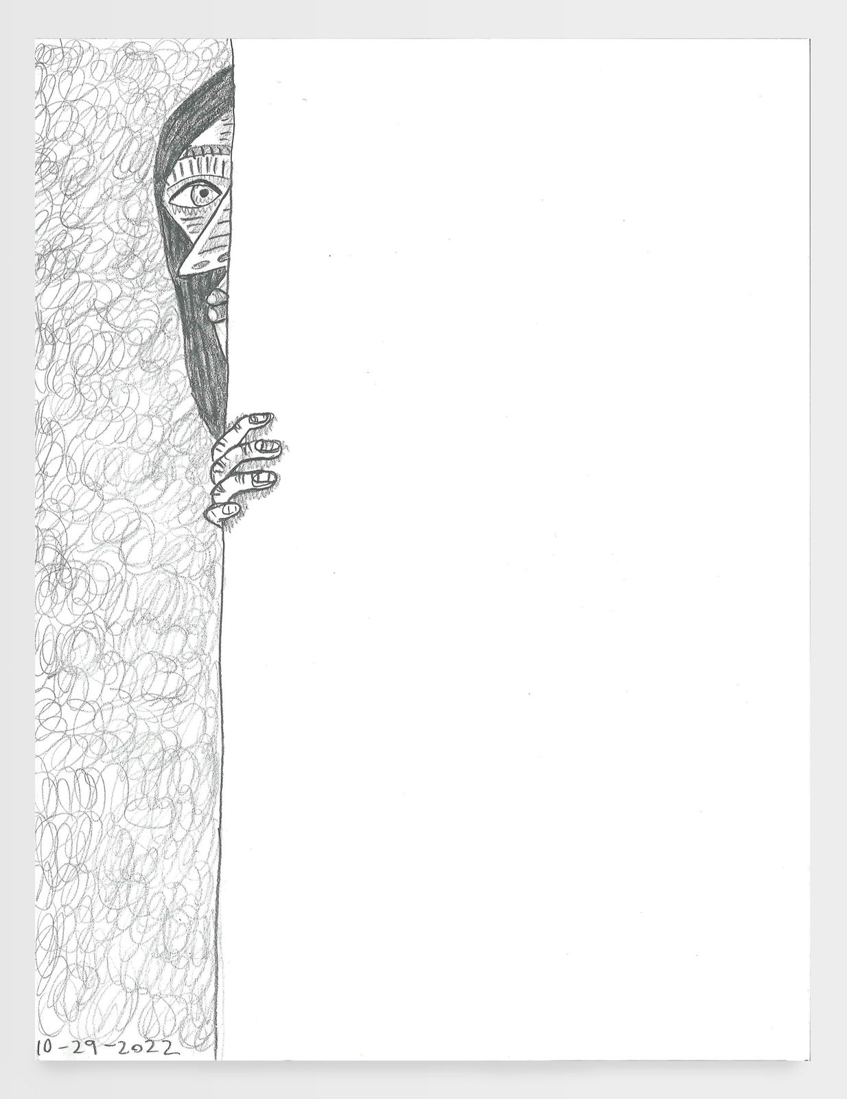 Brian Calvin, Untitled (October 29), 2022