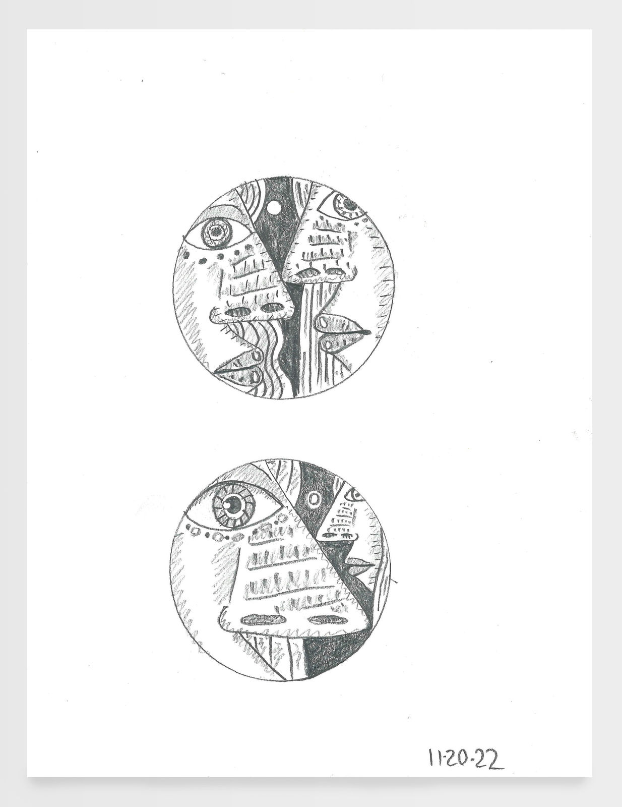 Brian Calvin, Untitled (November 20), 2022