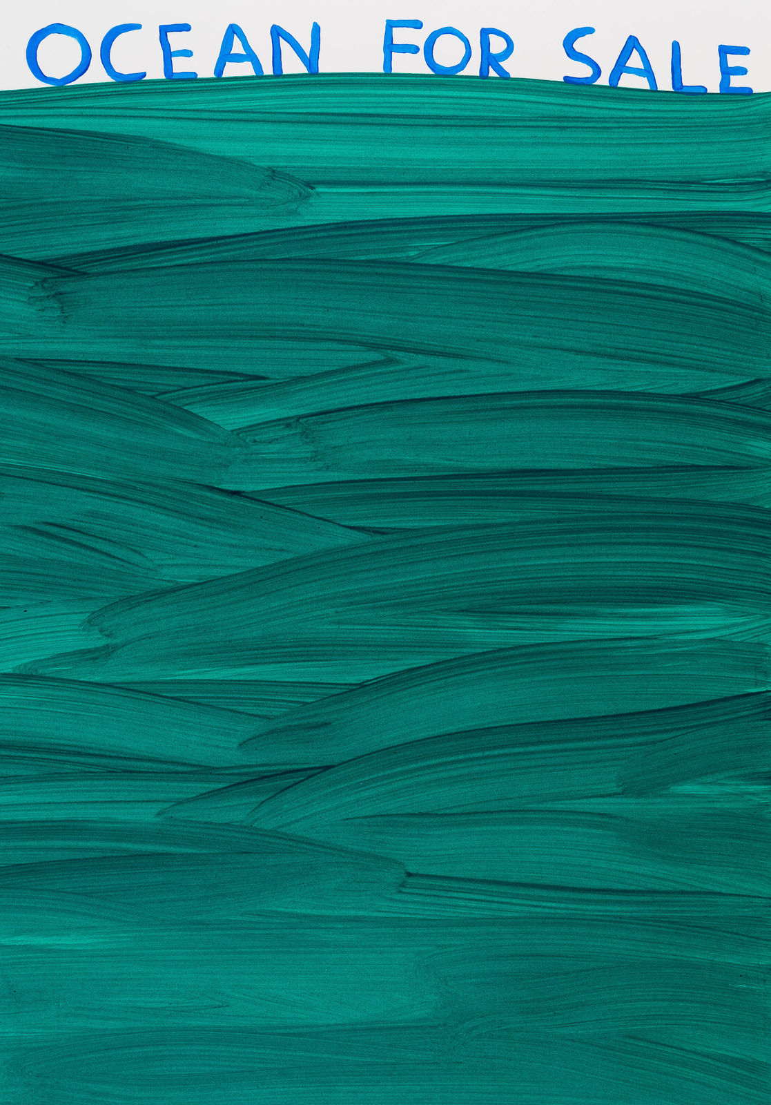 David Shrigley, Untitled (Ocean for Sale), 2019