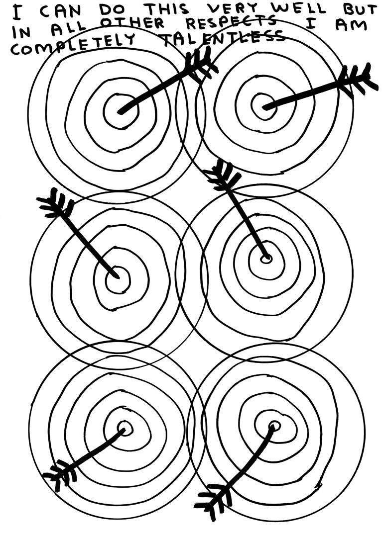 David Shrigley, Untitled (I can do this very well), 2010