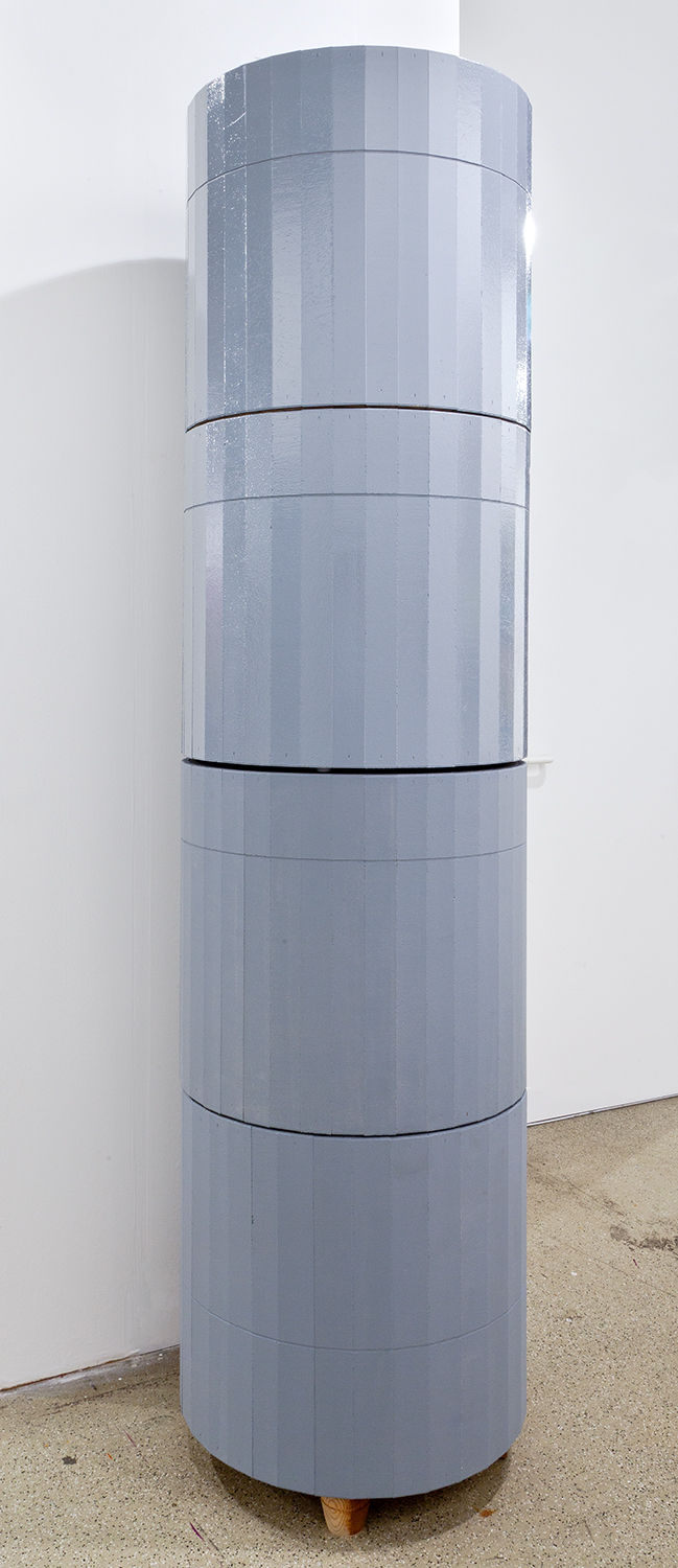 Manfred Pernice, c.grau-säule, 2014