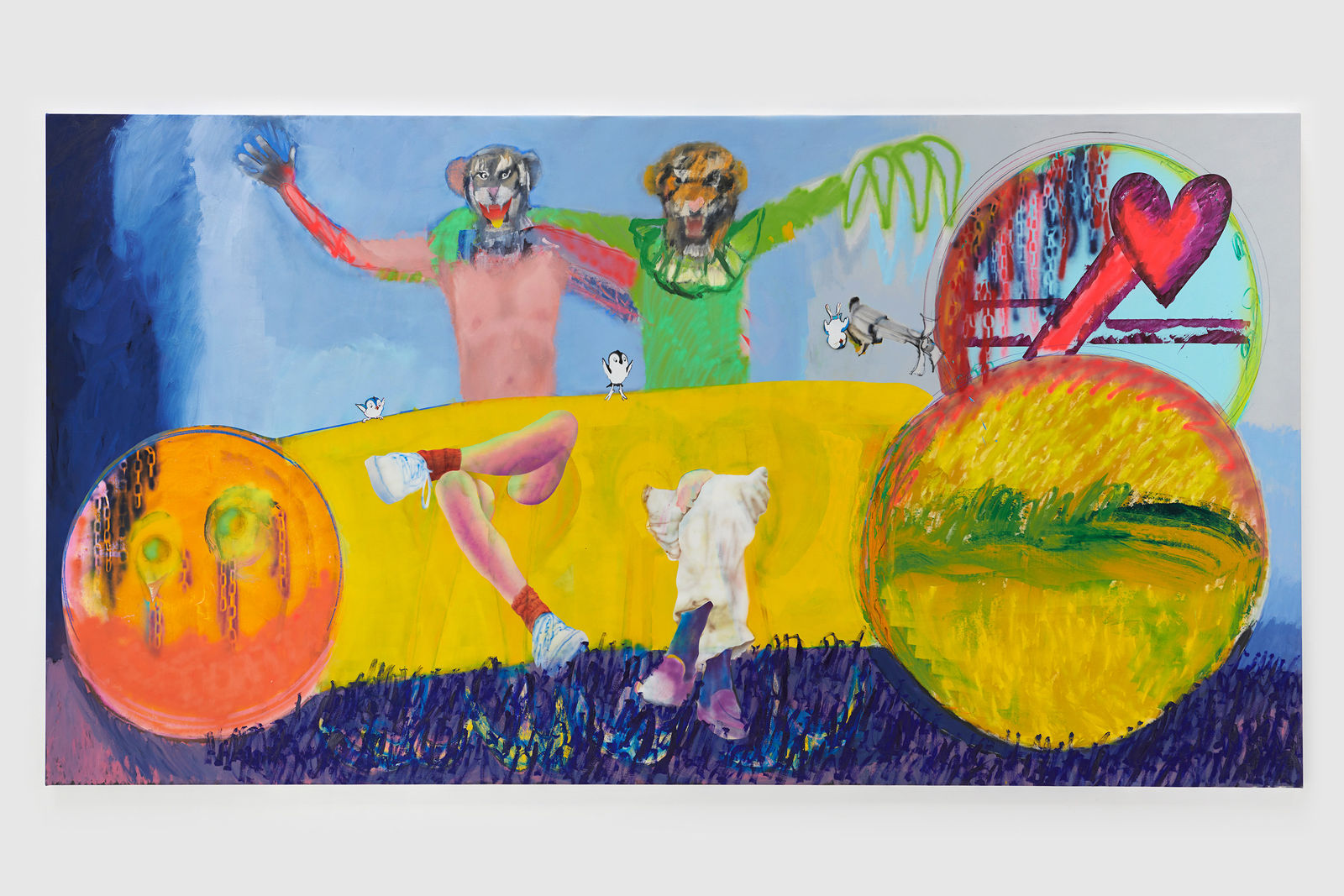 Alessandro Pessoli, Los Angeles Summer, 2021