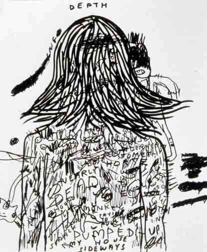 David Shrigley, Untitled (depth), 2002