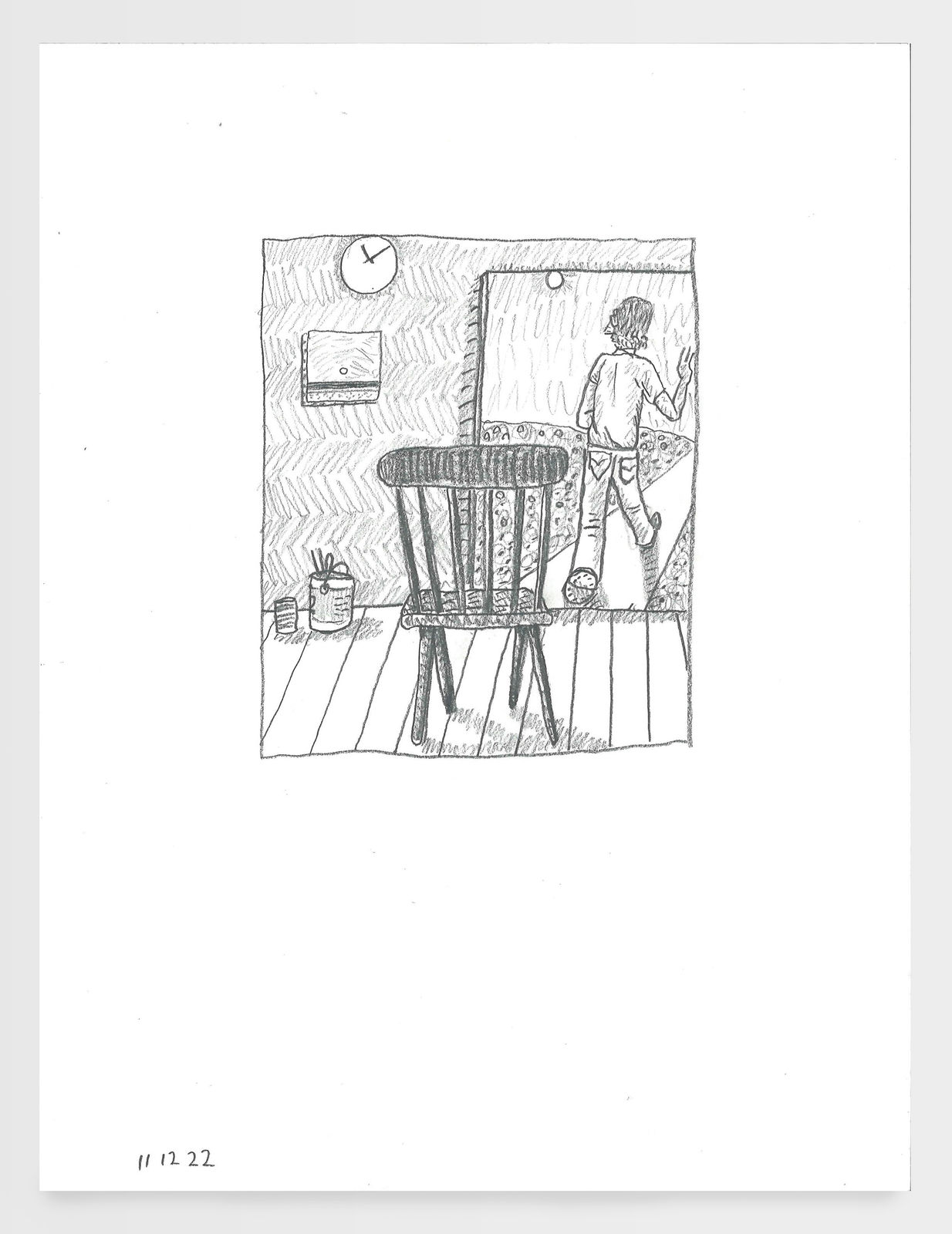 Brian Calvin, Untitled (November 12), 2022