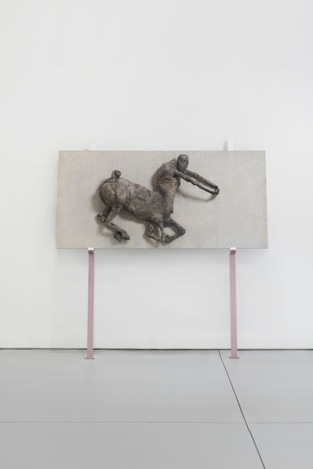 Francis Upritchard, Wetwang North West Relief (Rodin’s Centaur), 2018-2021
