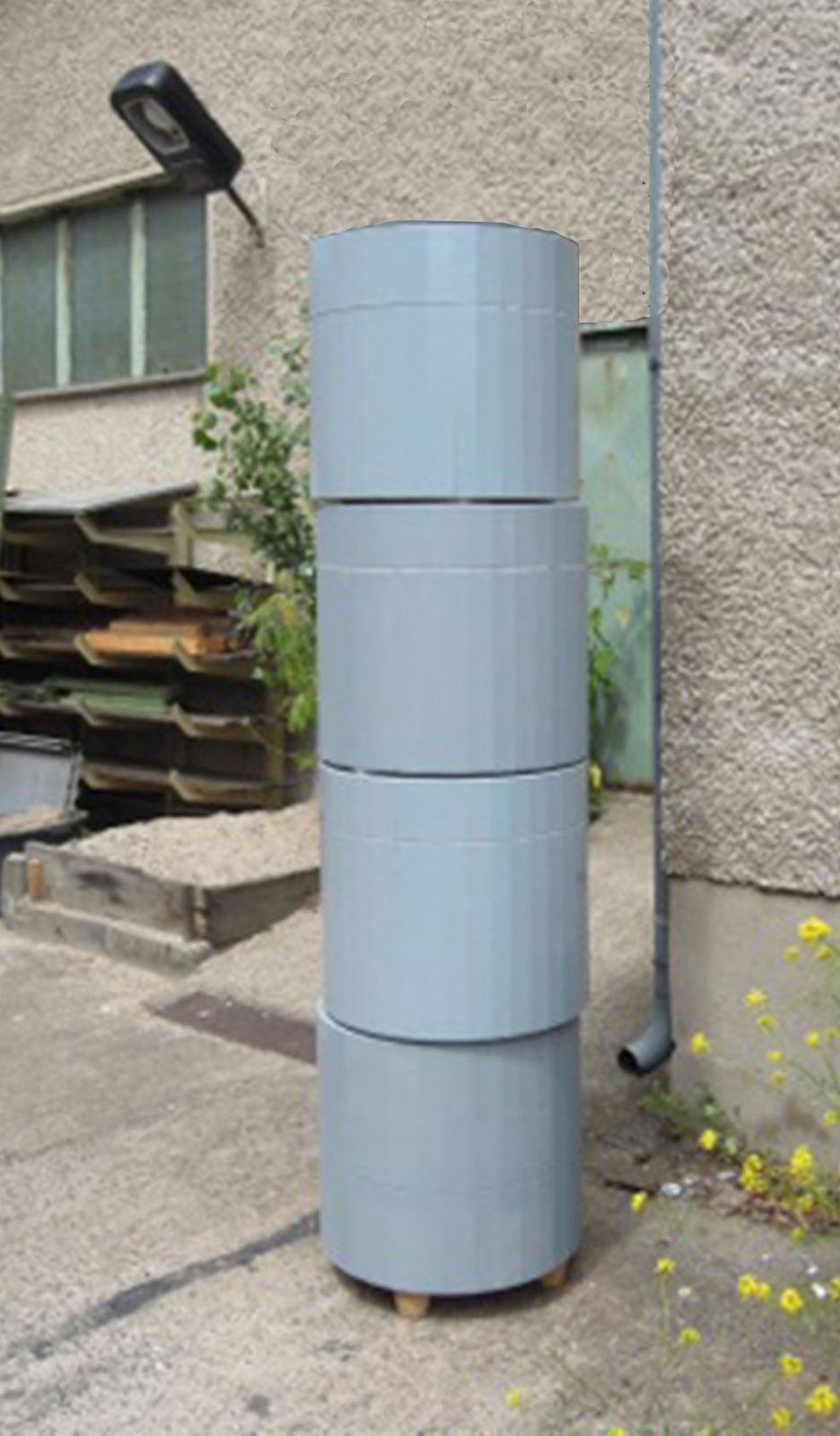 Manfred Pernice, c.grau-säule, 2014