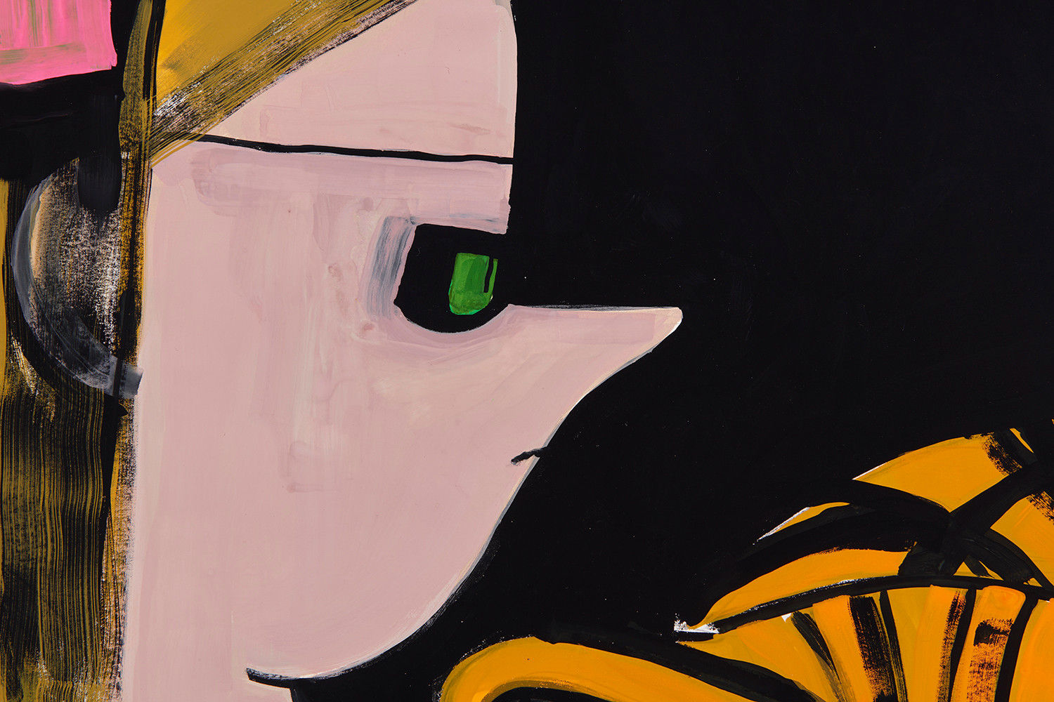 Ellen Berkenblit, Walking on Finch Road, 2023