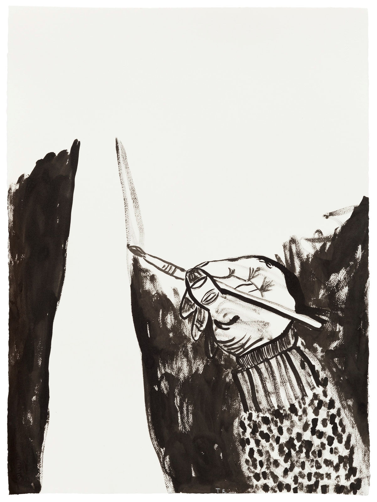 Tal R, Unfinished Road, 2023