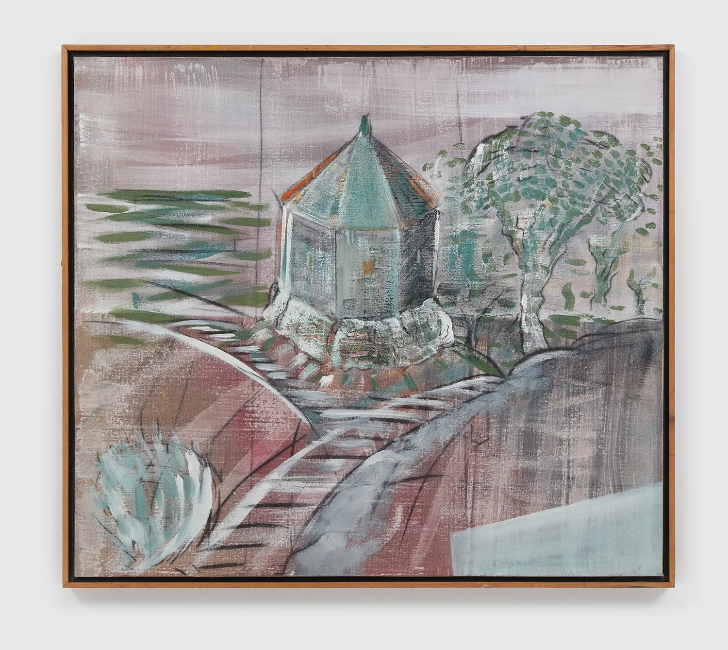 Merlin James, Toll Booth, c.1986