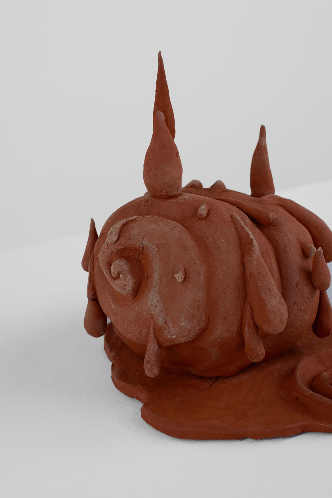 Detail of artwork by Yuli Yamagata titled “Snail in the rain