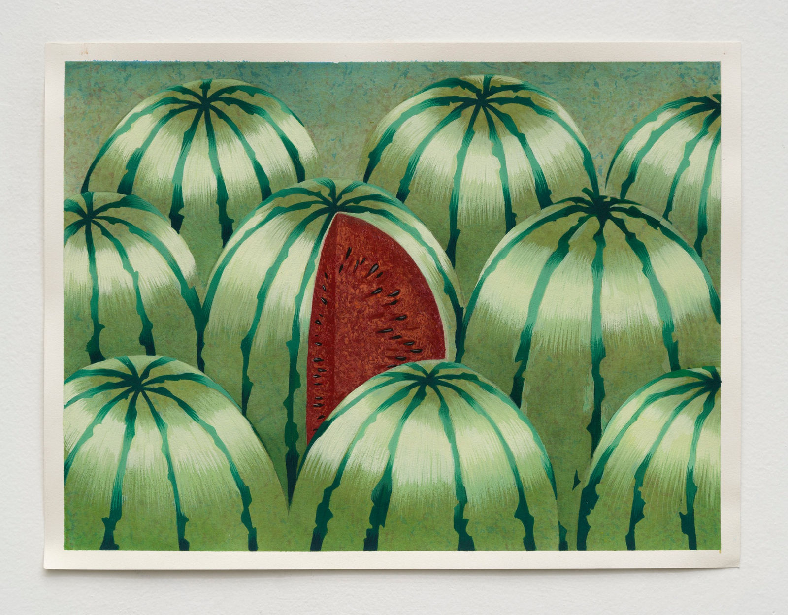 Julie Curtiss, Watermelon stall, 2022