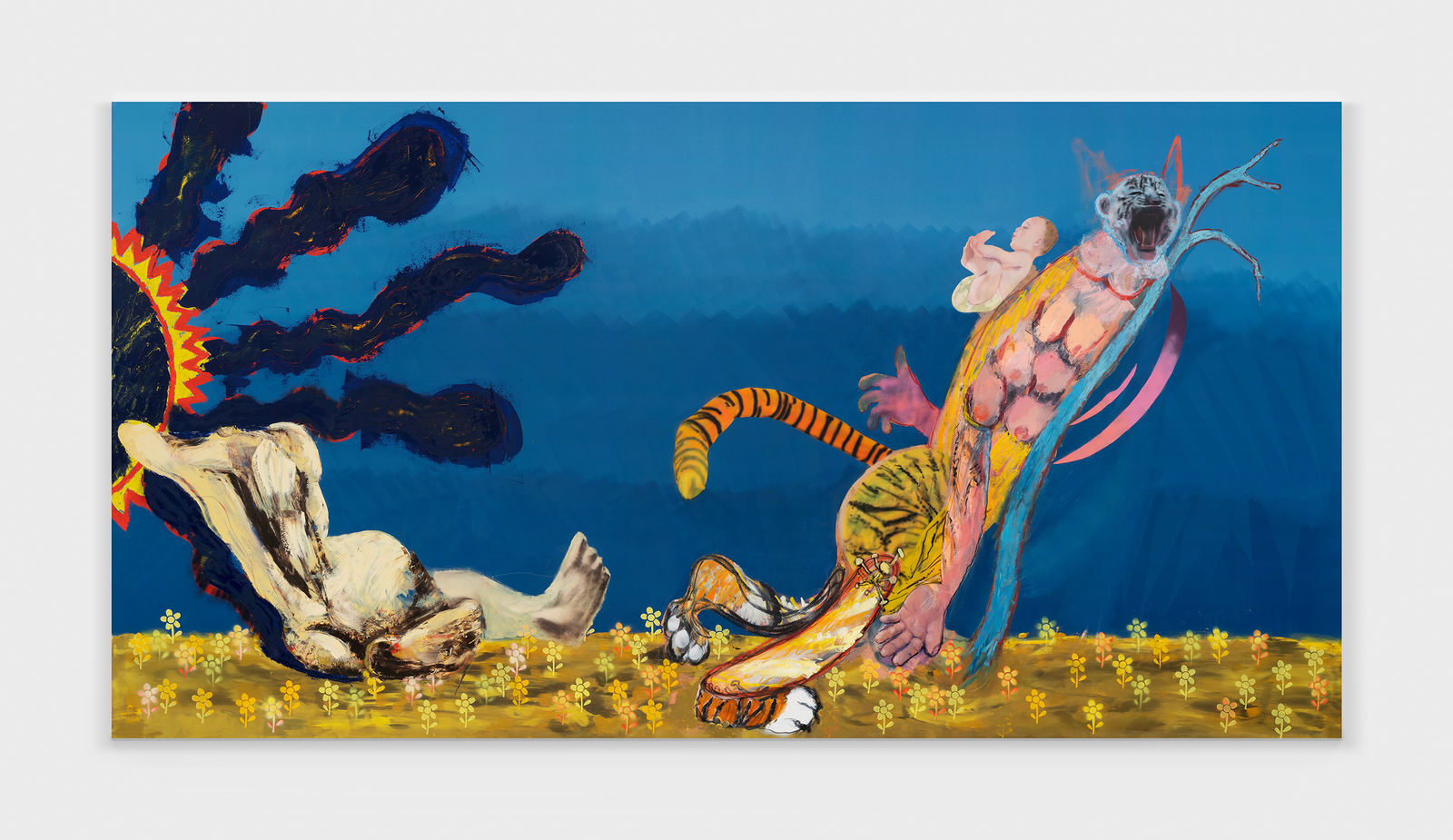 Alessandro Pessoli, The Valley, 2021