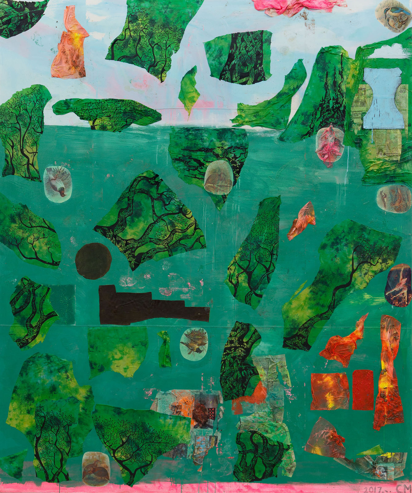 Chris Martin, Catskill Afternoon, 2017