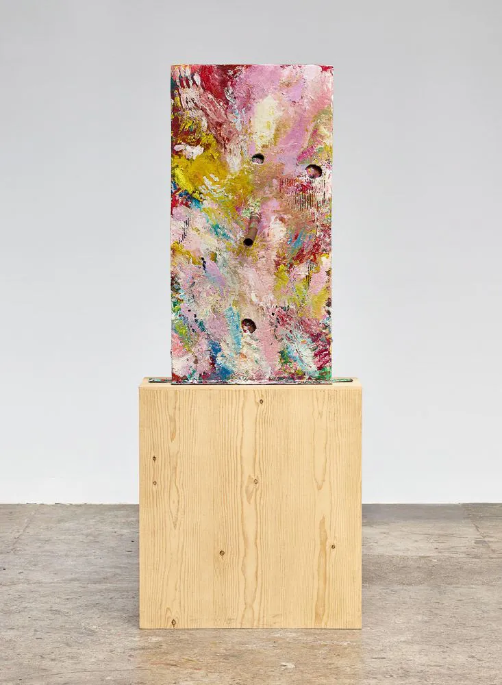 Mark Grotjahn, Untitled (The Skies Remembered II, French Mask M31.e), 2014