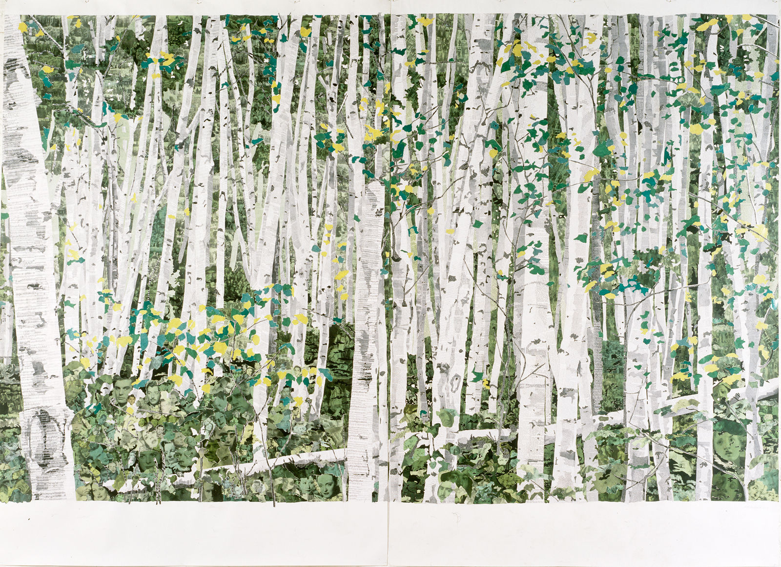Marcel Odenbach, You can't see the forest for the trees, 2003