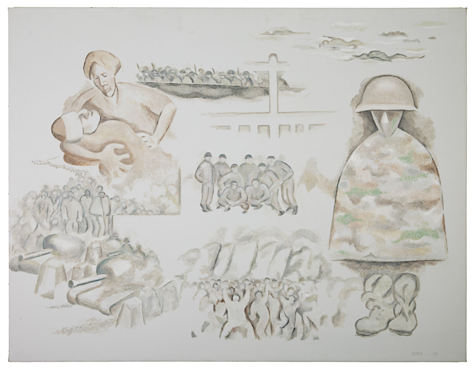 David Byrd, Smiling Men and Dead Men, 2005