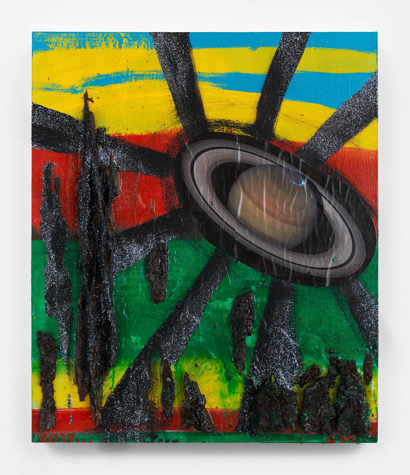 Chris Martin, Untitled, 2017