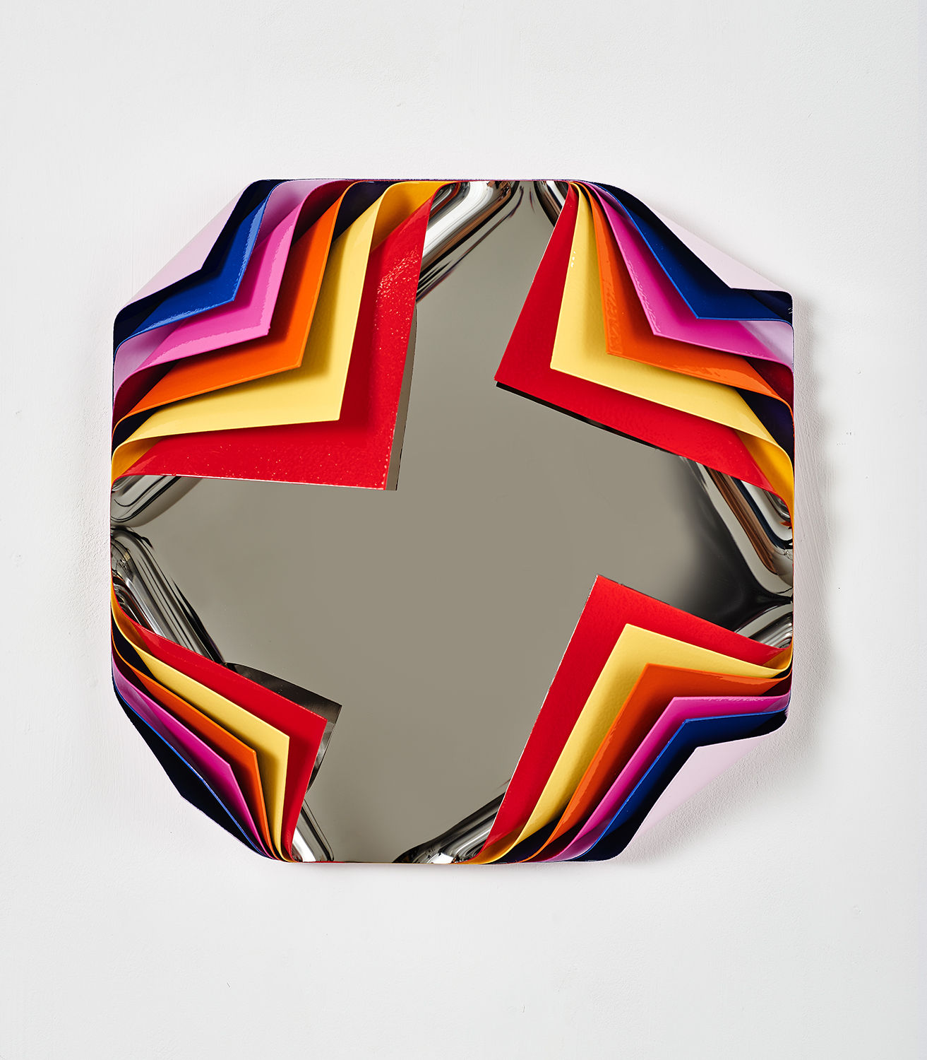 Jim Lambie, Metal Box (Hyde Park Corner), 2020