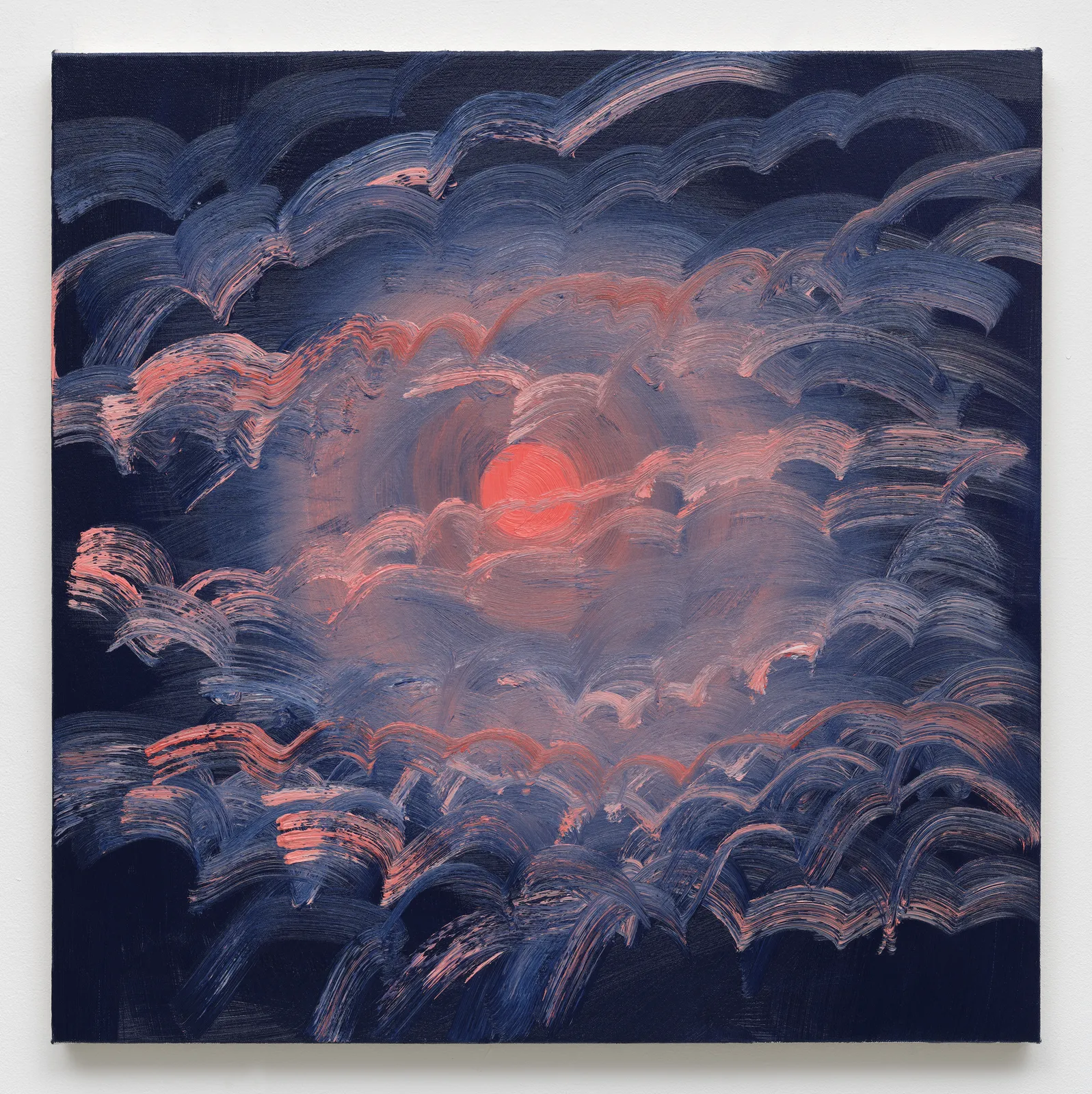 Ann Craven, Moon (April Red), 2025, 2025