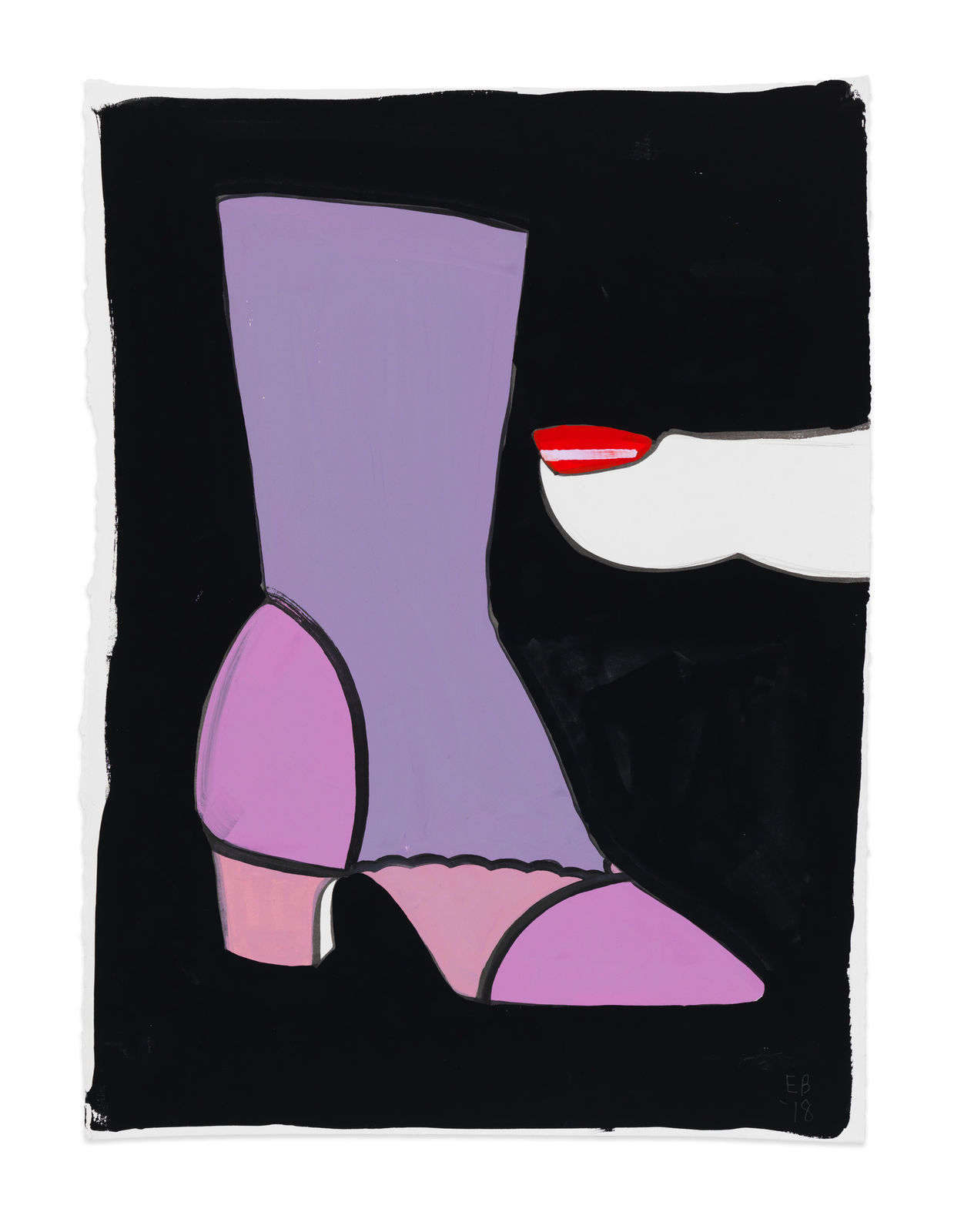 Ellen Berkenblit, Untitled, 2018