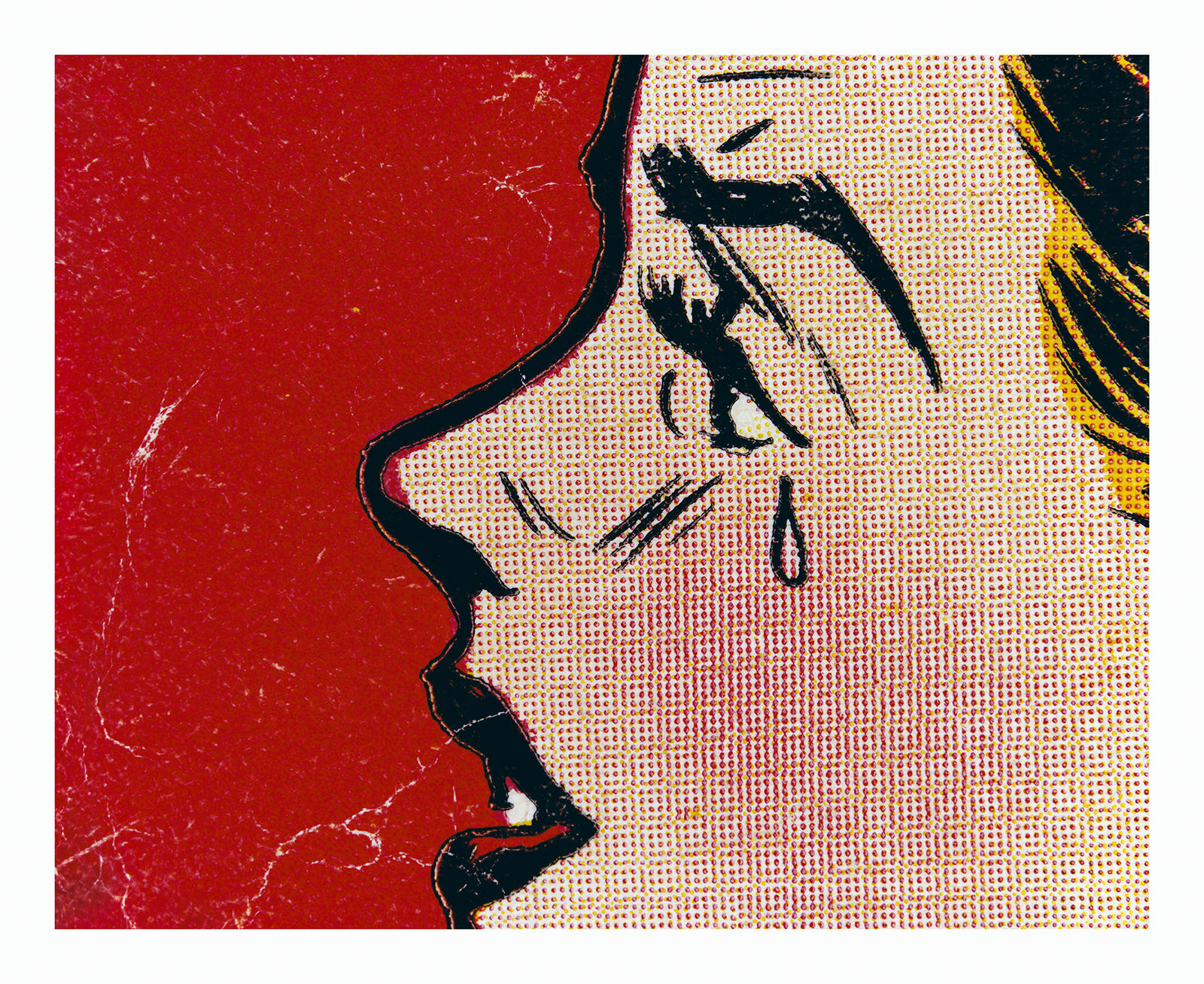 Anne Collier, Woman Crying (Comic) #35, 2021