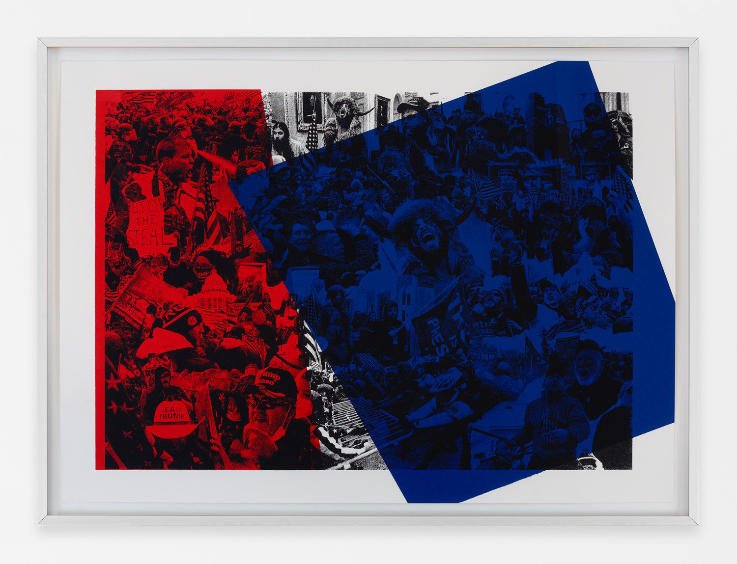 Marcel Odenbach, Auseinanderbrechen (break apart), 2022