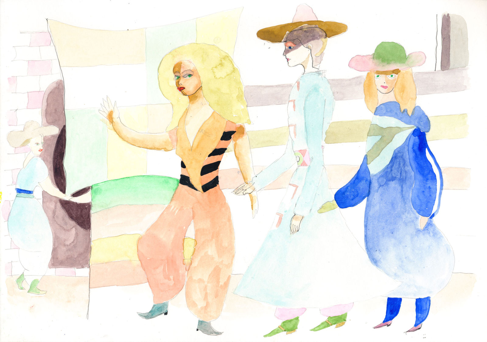 Lothar Hempel, marrakesh backstreets, 2020