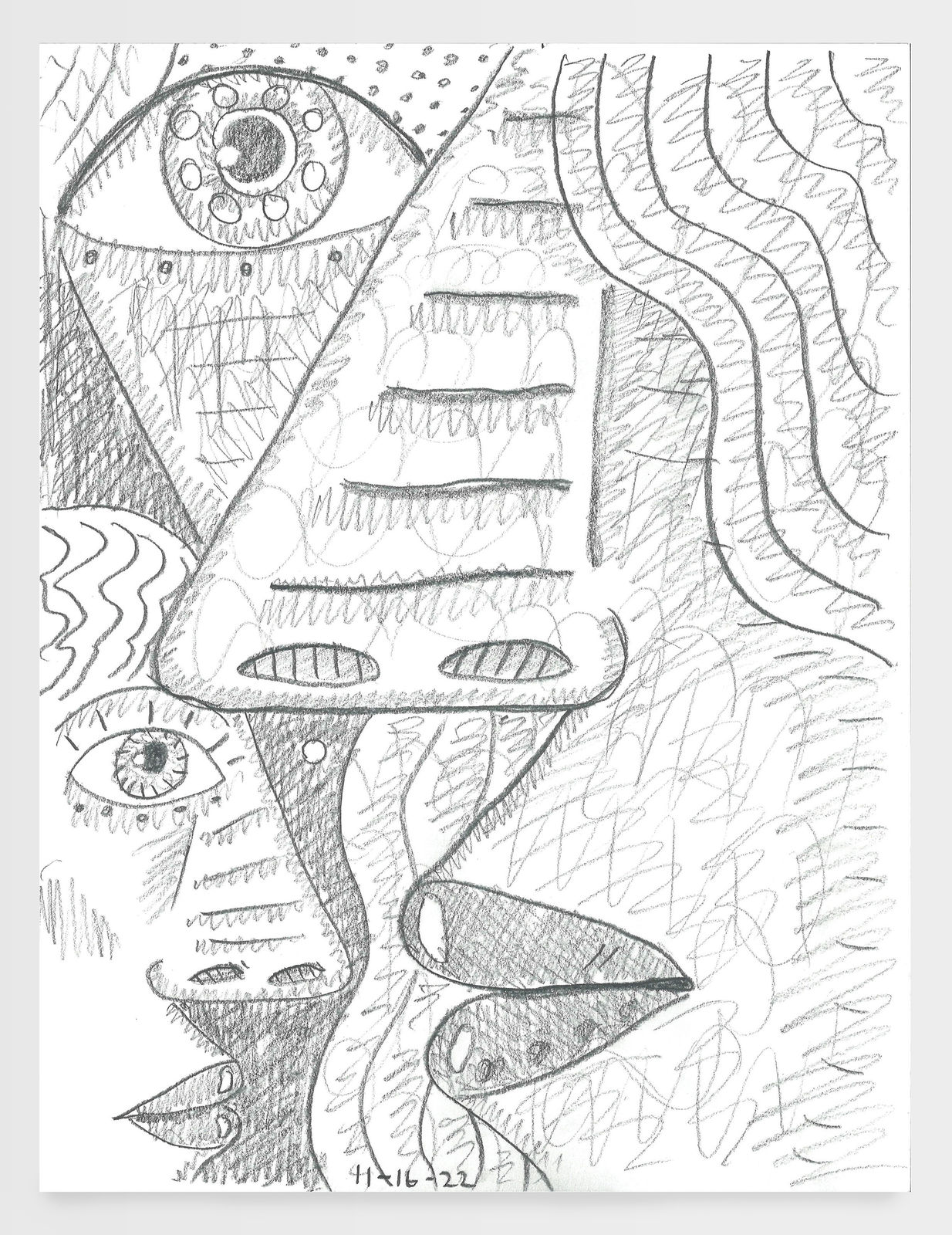 Brian Calvin, Untitled (November 16), 2022