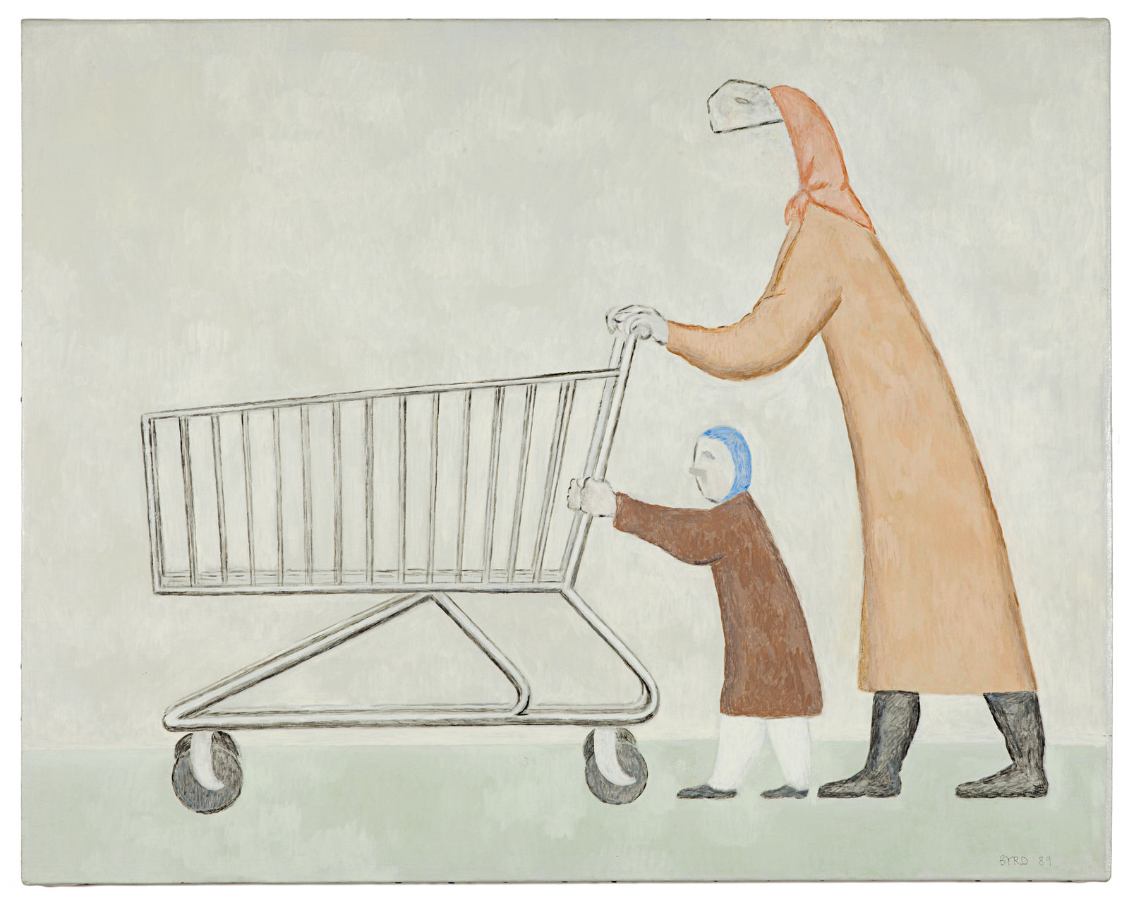 David Byrd, Shopping Cart, 1989