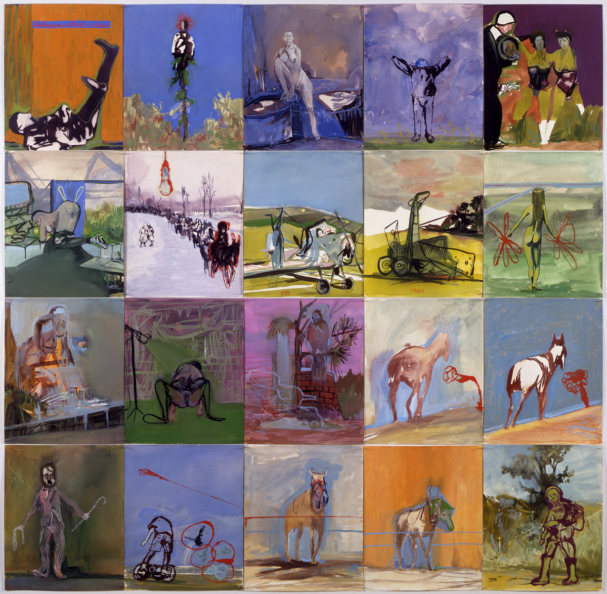 Alessandro Pessoli, Unknowns Without a Cause, 2002