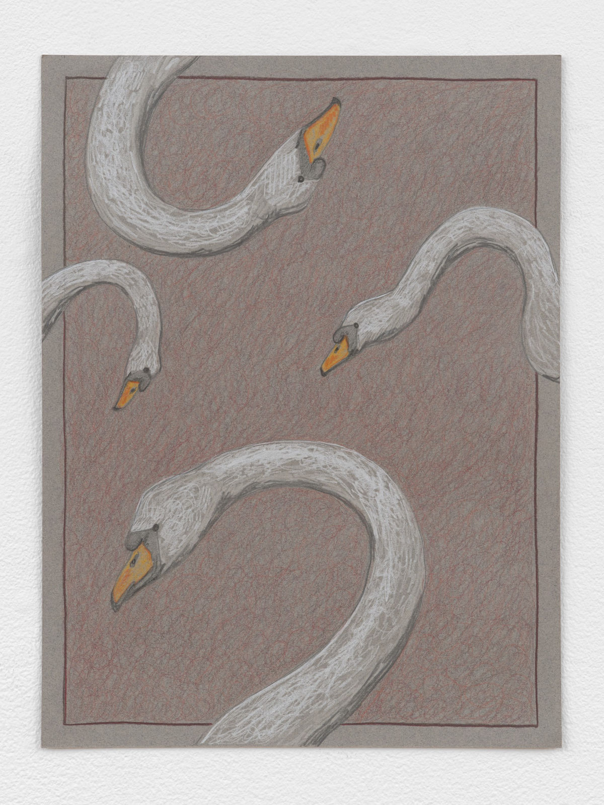 Stephanie Temma Hier, Swan song I (study), 2025