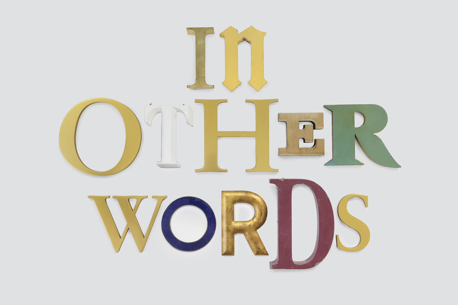 Jack Pierson, IN OTHER WORDS, 2026