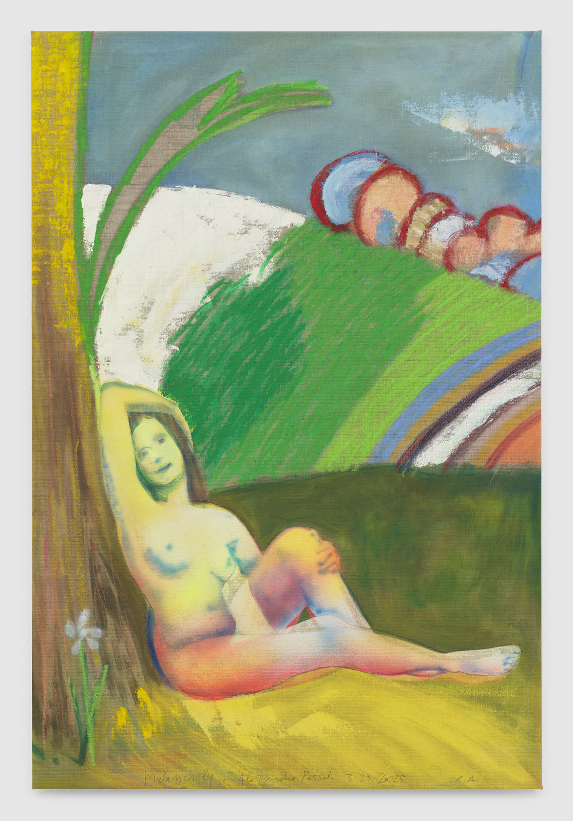 Alessandro Pessoli, The Melancholy One, 2025