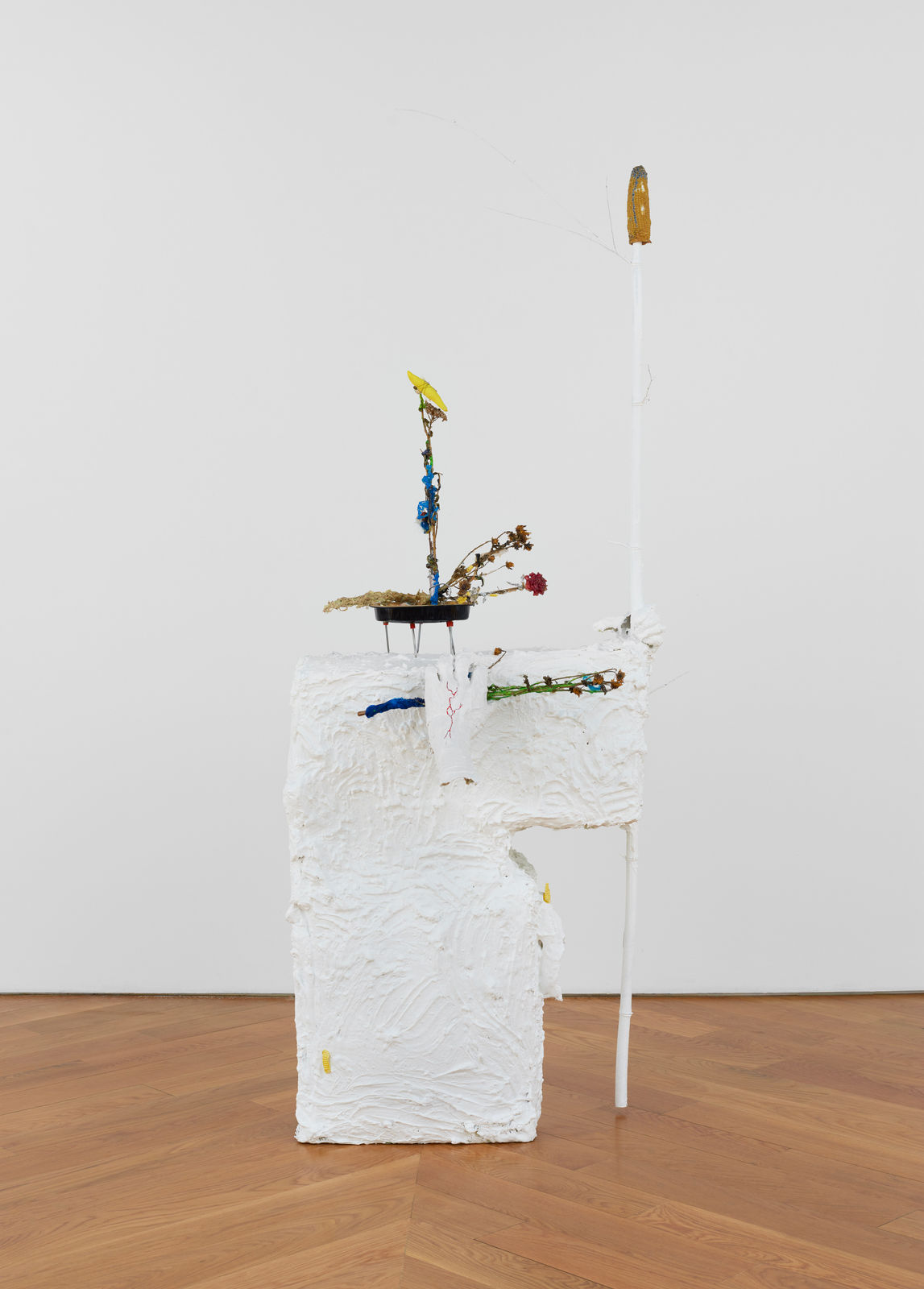 Artwork by Yuli Yamagata titled “Leftover Ikebana