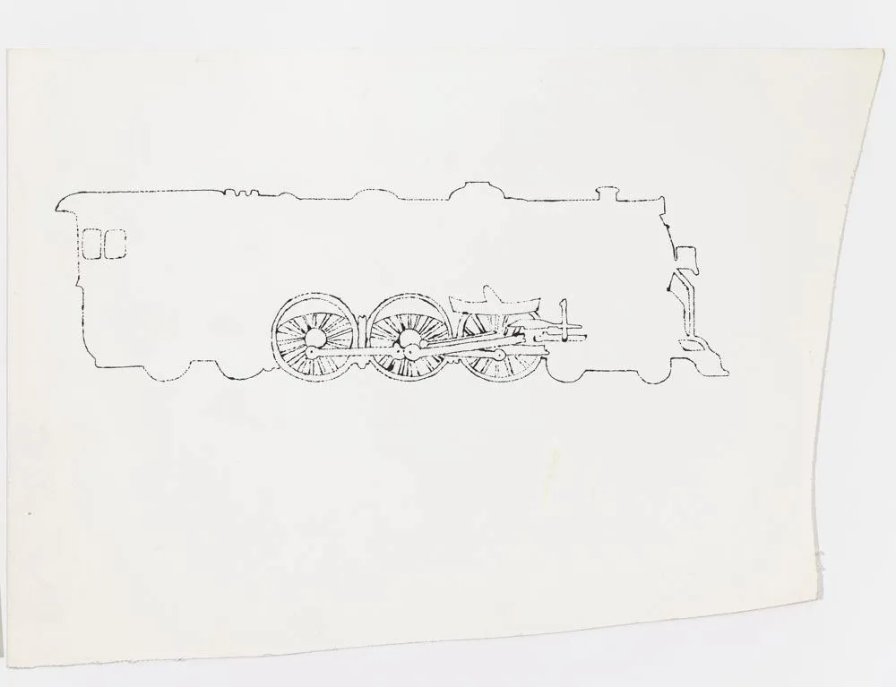 Andy Warhol, Train, ca. 1953