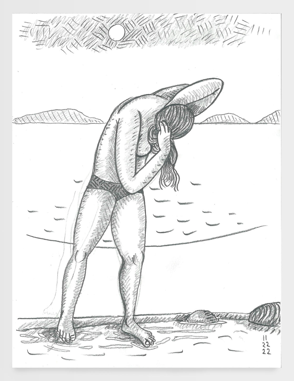 Brian Calvin, Untitled (November 22), 2022