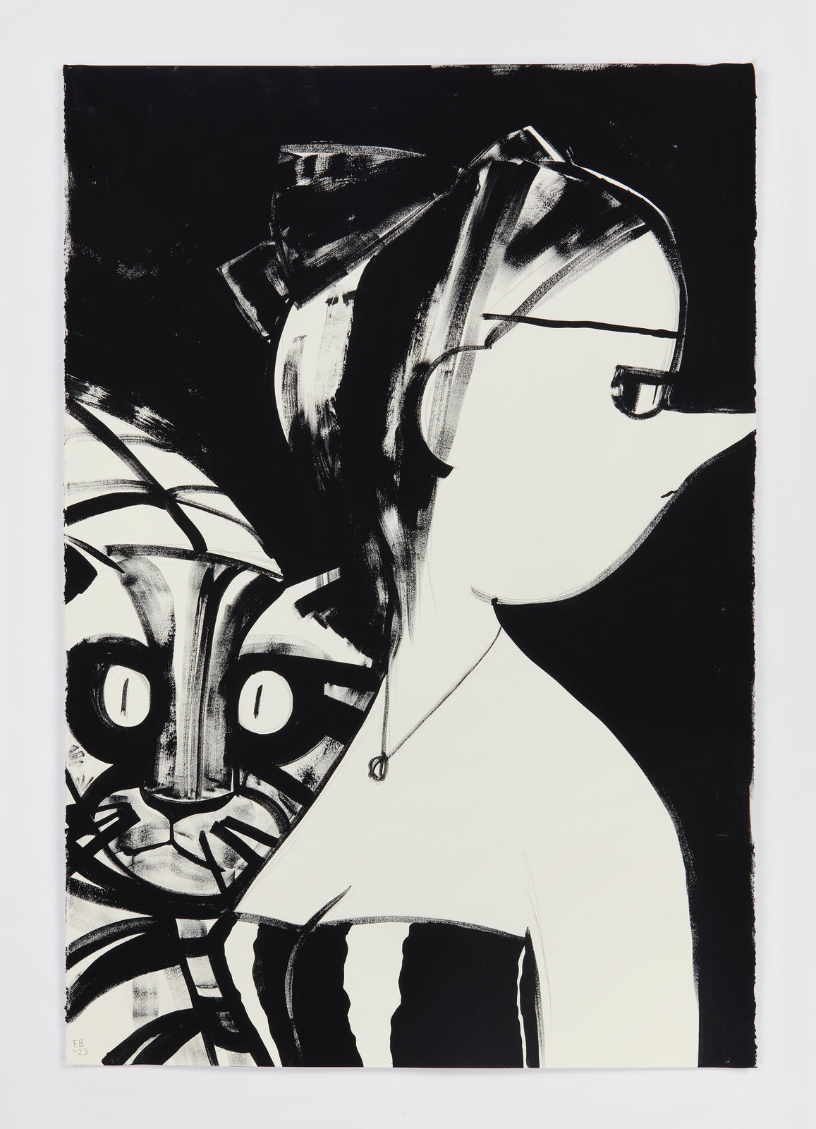 Ellen Berkenblit, Green, 2023