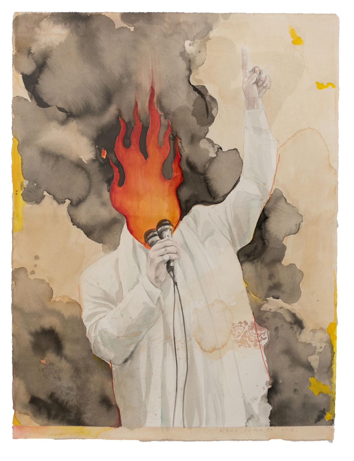 Agus Suwage, The Great Masturbator , 2016