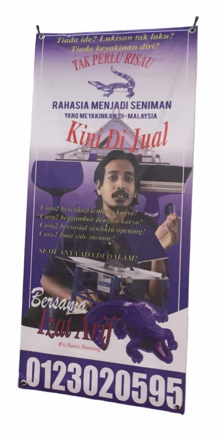 Izat Arif, Rahasia Menjadi Seniman Yang Meyakinkan di-Malaysia, 2017