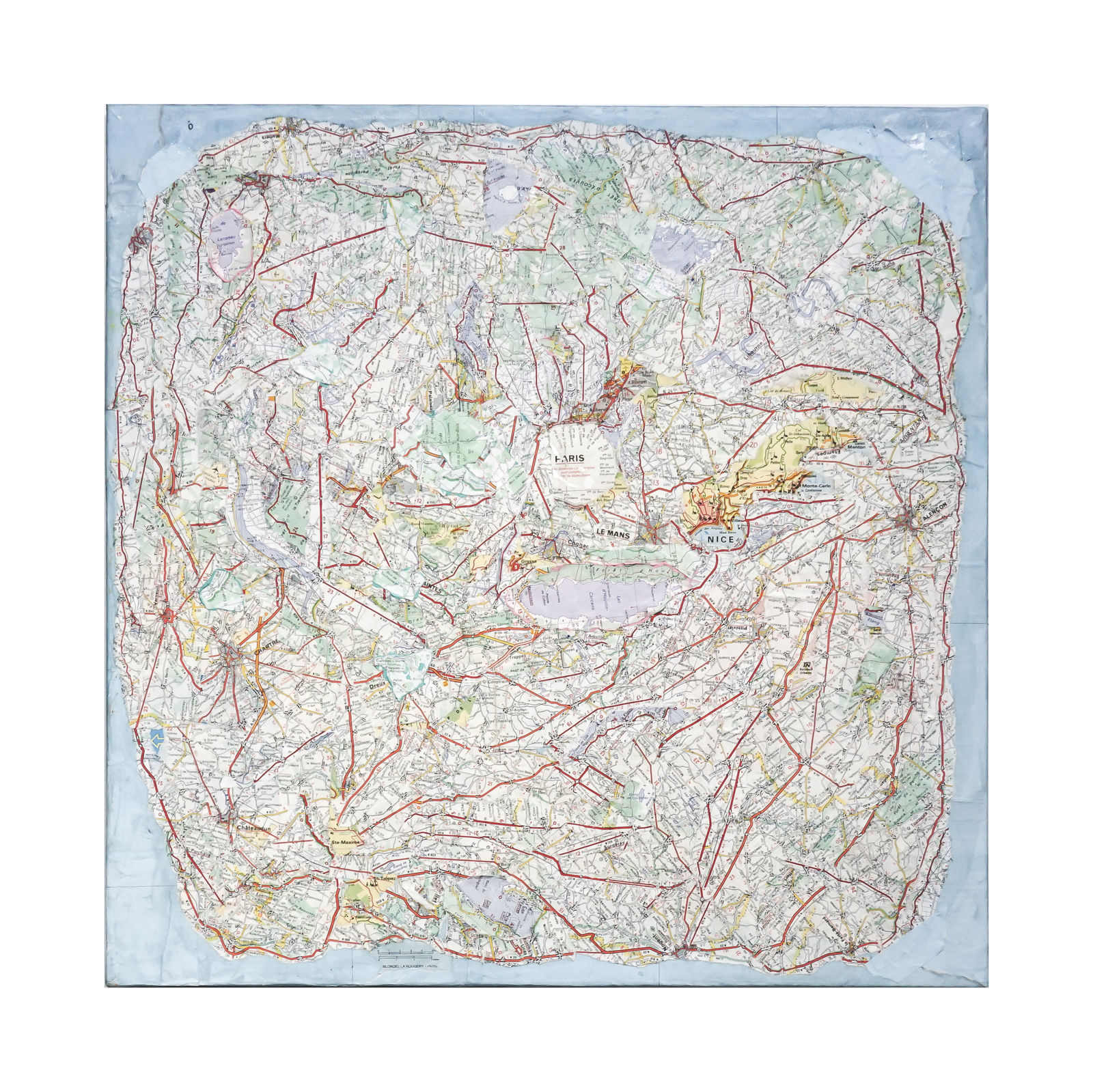 KIM Soun-Gui, Carte du monde, 1989-1990